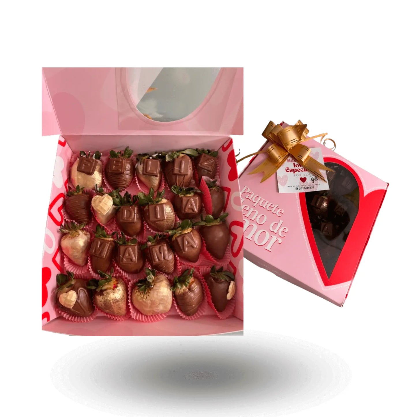 Delirium of Love Box of Strawberries