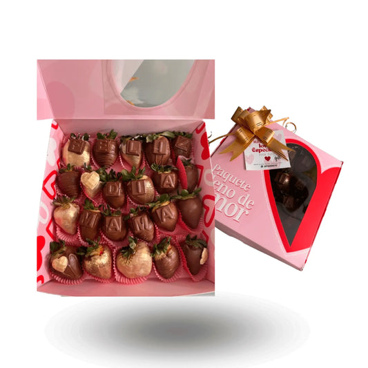 Delirium of Love Box of Strawberries