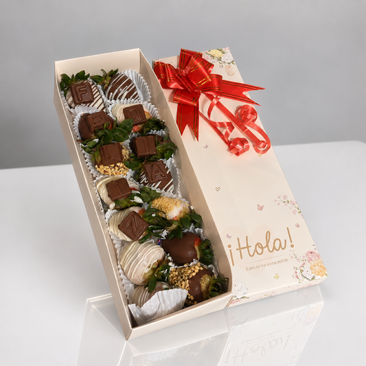 ElPoblaGiftShop - detalle frutal elegante para aniversarios y fechas especiales